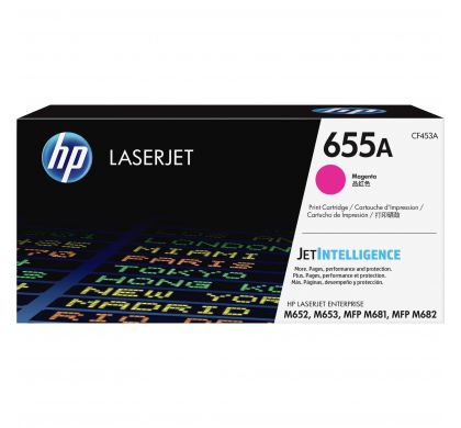 HP 655A Original Toner Cartridge - Magenta