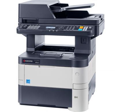 KYOCERA Ecosys M3040IDN Laser Multifunction Printer - Monochrome - Plain Paper Print - Desktop LeftMaximum