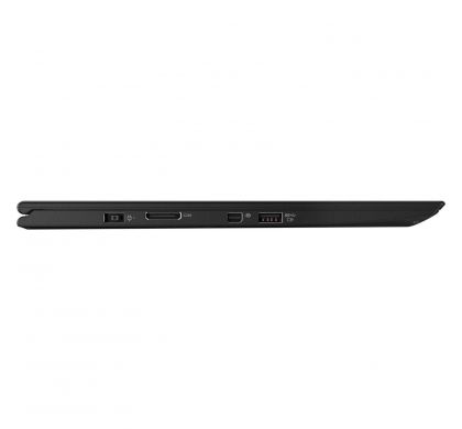 LENOVO ThinkPad X1 Yoga 20JD0019AU 35.6 cm (14") Touchscreen LCD 2 in 1 Ultrabook - Intel Core i5 (7th Gen) i5-7200U Dual-core (2 Core) 2.50 GHz - 8 GB LPDDR3 - 256 GB SSD - Windows 10 Pro 64-bit (English) - 1920 x 1080 - In-plane Switching (IPS) Technology - Black RightMaximum