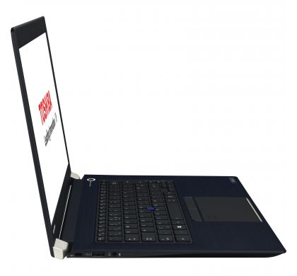 TOSHIBA Tecra X40 35.6 cm (14") Touchscreen LCD Notebook - Intel Core i7 (7th Gen) i7-7600U Dual-core (2 Core) 2.80 GHz - 8 GB - 256 GB SSD - Windows 10 Pro - 1920 x 1080 - Blue Black Hairline RightMaximum