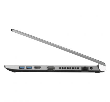 TOSHIBA Tecra A40-D 35.6 cm (14") LCD Notebook - Intel Core i5 (7th Gen) i5-7200U Dual-core (2 Core) 2.50 GHz - 4 GB DDR4 SDRAM - 128 GB SSD - Windows 10 Pro 64-bit - 1366 x 768 LeftMaximum