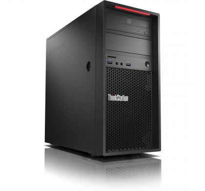LENOVO ThinkStation P320 30BHA00QAU Workstation - 1 x Intel Xeon E3-1245 v6 Quad-core (4 Core) 3.70 GHz - 32 GB DDR4 SDRAM - 2 TB HDD - 512 GB SSD - Intel HD Graphics P630 Graphics - Windows 10 Pro 64-bit - Tower - Raven Black