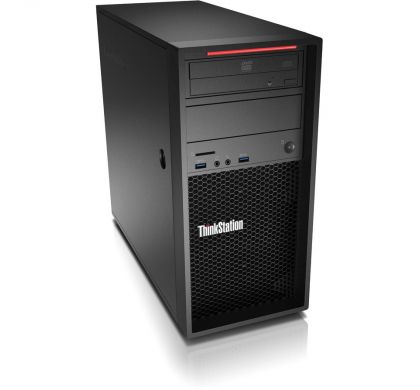 LENOVO ThinkStation P320 30BHA00QAU Workstation - 1 x Intel Xeon E3-1245 v6 Quad-core (4 Core) 3.70 GHz - 32 GB DDR4 SDRAM - 2 TB HDD - 512 GB SSD - Intel HD Graphics P630 Graphics - Windows 10 Pro 64-bit - Tower - Raven Black TopMaximum