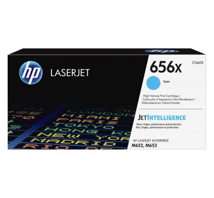 HP 656X Original Toner Cartridge - Cyan