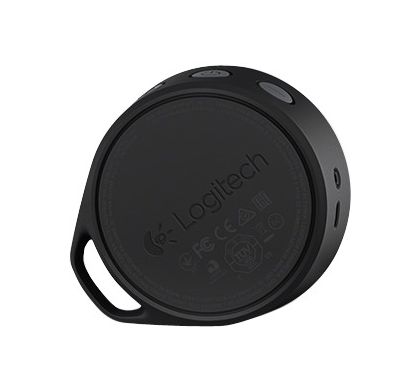 LOGITECH X50 1.0 Speaker System - 3 W RMS - Wireless Speaker(s) - Portable - Battery Rechargeable - Grey RearMaximum