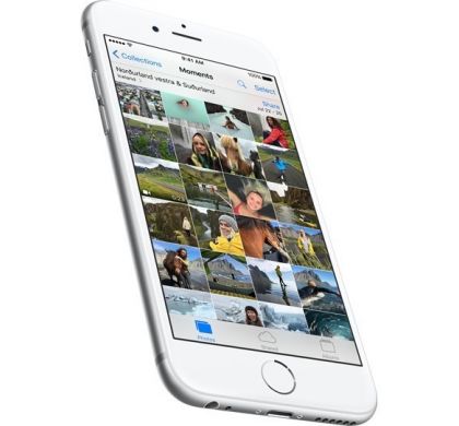 APPLE iPhone 6s 128 GB Smartphone - 4G - 11.9 cm (4.7") LCD 1334 Ã— 750 Touchscreen -  A9 Dual-core (2 Core) 2 GHz - 2 GB RAM - 12 Megapixel Rear/5 Megapixel Front - iOS 9 - SIM-free - Silver BottomMaximum