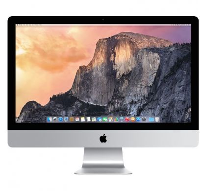 APPLE iMac MK482X/A All-in-One Computer - Intel Core i5 3.30 GHz - 8 GB DDR3 SDRAM - 2 TB HHD - 68.6 cm (27") 5120 x 2880 - Mac OS X 10.11 El Capitan - Desktop FrontMaximum