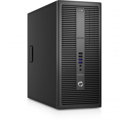 HP EliteDesk 800 G2 Desktop Computer - Intel Core i5 (6th Gen) i5-6500 3.20 GHz - 8 GB DDR4 SDRAM - 128 GB SSD - Windows 7 Professional 64-bit upgradable to Windows 10 Pro - Micro Tower RightMaximum