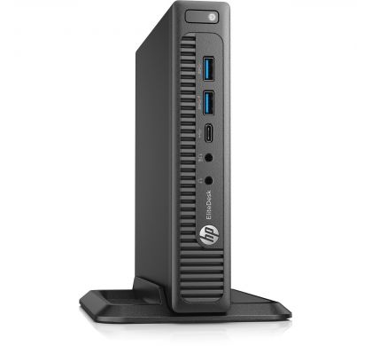 HP EliteDesk 800 G2 Desktop Computer - Intel Core i7 (6th Gen) i7-6700T 2.80 GHz - 8 GB DDR4 SDRAM - 128 GB SSD - Windows 7 Professional 64-bit upgradable to Windows 10 Pro - Mini PC TopMaximum