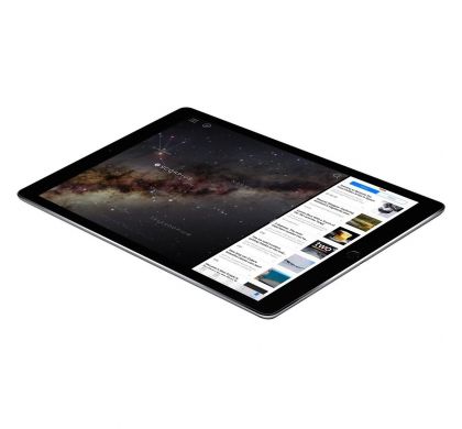 APPLE iPad Pro Tablet - 32.8 cm (12.9") -  A10X Hexa-core (6 Core) - 64 GB - iOS 10 - 2732 x 2048 - Retina Display - 4G - GSM, CDMA2000 Supported - Space Gray BottomMaximum