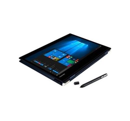 TOSHIBA Portege X20 31.8 cm (12.5") Touchscreen LCD 2 in 1 Notebook - Intel Core i7 (7th Gen) i7-7600U Dual-core (2 Core) 2.80 GHz - 8 GB - 256 GB SSD - Windows 10 Pro - 1920 x 1080 - Convertible - Blue Black Hairline