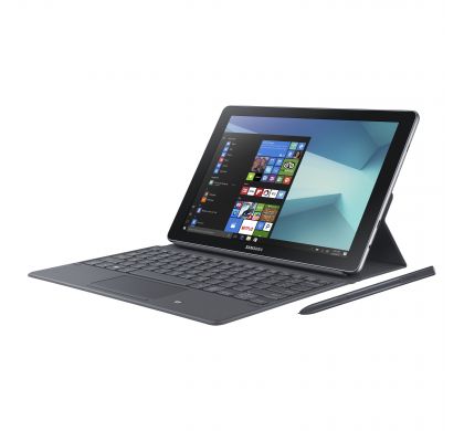 SAMSUNG Galaxy Book SM-W720 30.5 cm (12") Touchscreen LCD 2 in 1 Notebook - Intel Core i5 (7th Gen) i5-7200U Dual-core (2 Core) 2.50 GHz - 4 GB - 128 GB SSD - Windows 10 Home - 2160 x 1440 - Hybrid - Silver