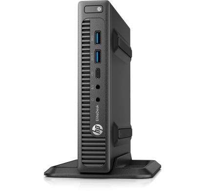 HP EliteDesk 800 G2 Desktop Computer - Intel Core i5 (6th Gen) i5-6500T 2.50 GHz - 8 GB DDR4 SDRAM - 500 GB HHD - Windows 7 Professional 64-bit upgradable to Windows 10 Pro - Mini PC BottomMaximum