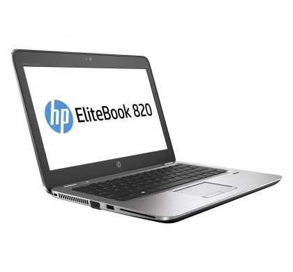 HP EliteBook 820 G3 31.8 cm (12.5") Notebook - Intel Core i7 (6th Gen) i7-6600U Dual-core (2 Core) 2.60 GHz - 8 GB DDR4 SDRAM - 256 GB SSD - 1366 x 768 - Silver, Black RightMaximum