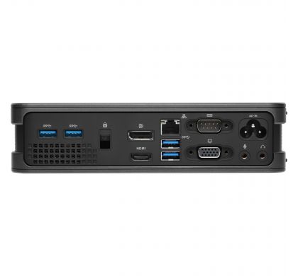 ASUS VivoMini VC65-G063M Desktop Computer - Intel Pentium G4400T 2.90 GHz DDR3L SDRAM - Mini PC - Iron Grey RearMaximum