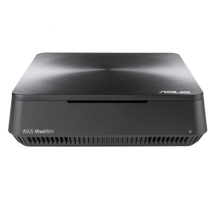 ASUS VivoMini VM65N-G008M Desktop Computer - Intel Core i5 (6th Gen) i5-6200U 2.30 GHz DDR4 SDRAM - Mini PC FrontMaximum