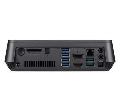 ASUS VivoMini VM65N-G008M Desktop Computer - Intel Core i5 (6th Gen) i5-6200U 2.30 GHz DDR4 SDRAM - Mini PC RearMaximum