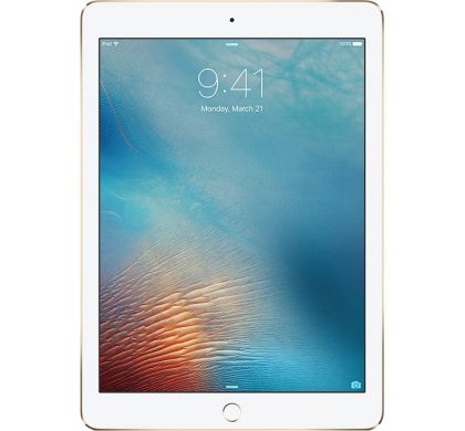 APPLE iPad Pro Tablet - 32.8 cm (12.9") -  A9X Dual-core (2 Core) - 256 GB - iOS 9 - 2732 x 2048 - Retina Display, In-plane Switching (IPS) Technology - Gold FrontMaximum