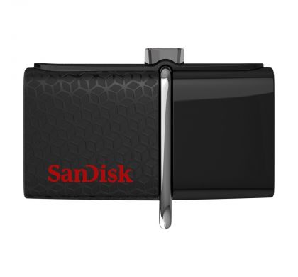 SANDISK Ultra Dual 128 GB Micro USB, USB 3.0 Flash Drive - Black