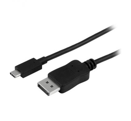 STARTECH .com DisplayPort/USB AV/Data Transfer Cable for Audio/Video Device, Monitor, Projector, MacBook, Chromebook, HDTV - 1 m - 1 Pack