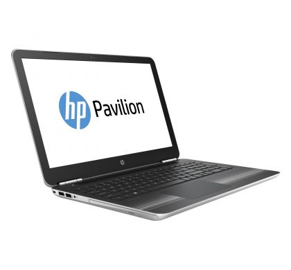HP Pavilion 15-au000 15-au020tu 39.6 cm (15.6") Notebook - Intel Core i5 (6th Gen) i5-6200U Dual-core (2 Core) 2.30 GHz - 8 GB DDR4 SDRAM - 1 TB HDD - Windows 10 (Multi Language) - 1366 x 768 - BrightView - Silver RightMaximum