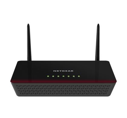 NETGEAR D6000 IEEE 802.11ac ADSL2+, Ethernet Modem/Wireless Router FrontMaximum