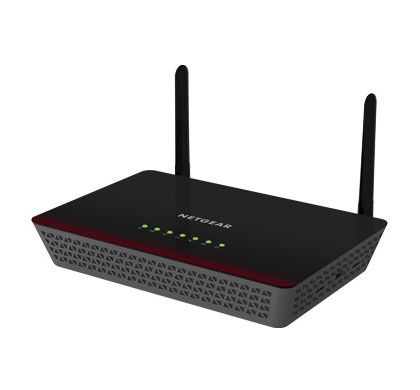 NETGEAR D6000 IEEE 802.11ac ADSL2+, Ethernet Modem/Wireless Router LeftMaximum