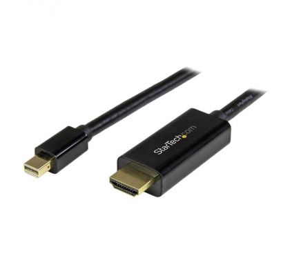 STARTECH .com HDMI/Mini DisplayPort A/V Cable for Projector, Ultrabook, Audio/Video Device, Workstation, Notebook, MacBook - 5 m - 1 Pack