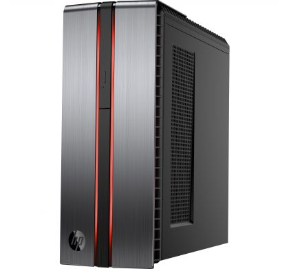 HP ENVY Phoenix 860-000 860-013a Desktop Computer - Intel Core i7 (6th Gen) i7-6700K 4 GHz - 16 GB DDR4 SDRAM - 3 TB HDD - 128 GB SSD - Windows 10 Home 64-bit - Tower LeftMaximum