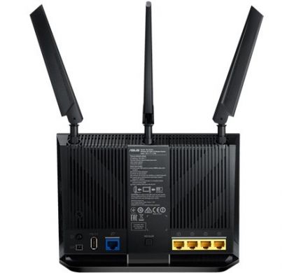 ASUS 4G-AC55U IEEE 802.11ac Cellular Modem/Wireless Router BottomMaximum