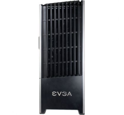 EVGA DG-87 Computer Case - ATX, EATX, Micro ATX, Mini ITX, SSI CEB, SSI EEB Motherboard Supported - Full-tower - Steel, Acrylonitrile Butadiene Styrene (ABS) - Metallic Gunmetal Gray FrontMaximum