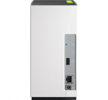 QNAP Turbo NAS TS-228 2 x Total Bays NAS Storage System - Mini-tower RearMaximum