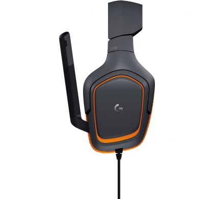 LOGITECH Prodigy G231 Wired 40 mm Stereo Headset - Over-the-head - Circumaural LeftMaximum