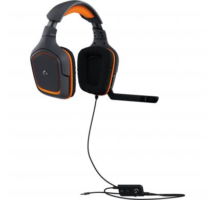 LOGITECH Prodigy G231 Wired 40 mm Stereo Headset - Over-the-head - Circumaural RightMaximum