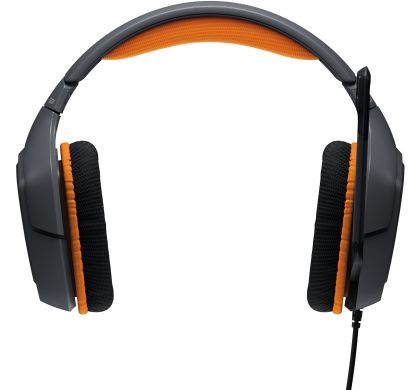 LOGITECH Prodigy G231 Wired 40 mm Stereo Headset - Over-the-head - Circumaural FrontMaximum