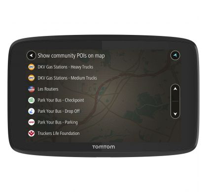TOMTOM GO PROFESSIONAL 620 Automobile Portable GPS Navigator - Mountable, Portable