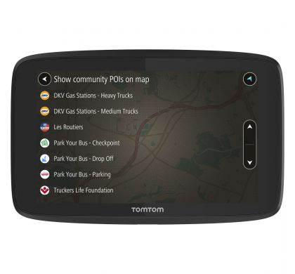 TOMTOM GO PROFESSIONAL 620 Automobile Portable GPS Navigator - Mountable, Portable
