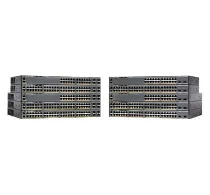 CISCO Catalyst 2960X-48LPD-L 48 Ports Manageable Ethernet Switch