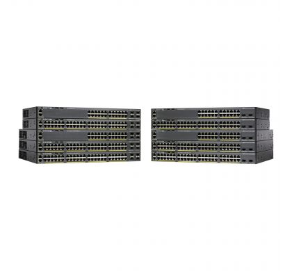 CISCO Catalyst 2960X-48LPD-L 48 Ports Manageable Ethernet Switch