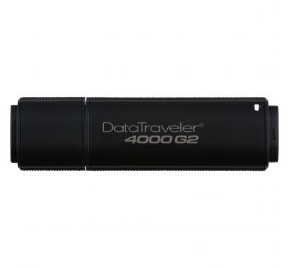 KINGSTON DataTraveler 4000 G2 8 GB USB 3.0 Flash Drive - 256-bit AES BottomMaximum