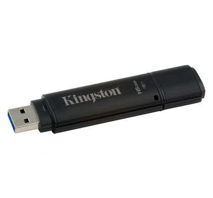 KINGSTON DataTraveler 4000 G2 16 GB USB 3.0 Flash Drive - 256-bit AES