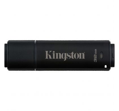 KINGSTON DataTraveler 4000 G2 32 GB USB 3.0 Flash Drive - 256-bit AES TopMaximum