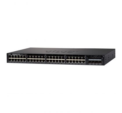 CISCO Catalyst WS-C3650-48FQ 48 Ports Manageable Ethernet Switch