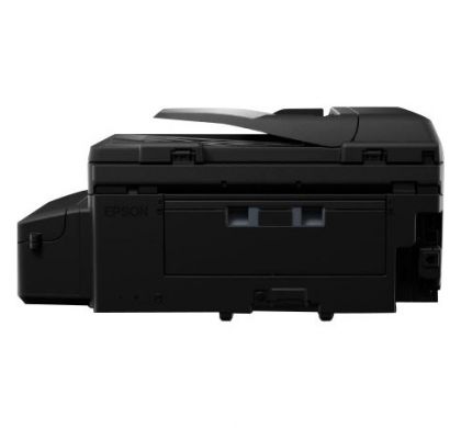 EPSON WorkForce ET-4550 Inkjet Multifunction Printer - Colour - Plain Paper Print - Desktop RearMaximum