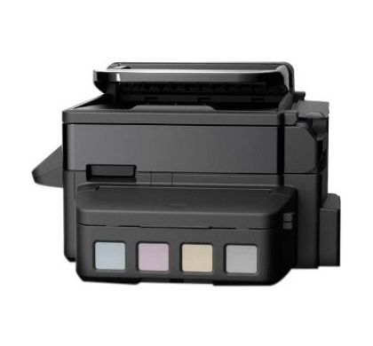 EPSON WorkForce ET-4500 Inkjet Multifunction Printer - Colour - Plain Paper Print - Desktop LeftMaximum