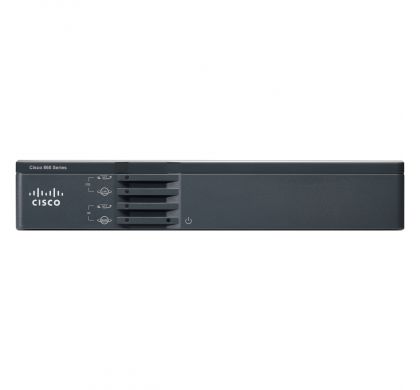 CISCO 867VAE ADSL2+, VDSL2 Modem/Wireless Router FrontMaximum
