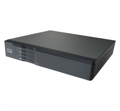CISCO 867VAE ADSL2+, VDSL2 Modem/Wireless Router LeftMaximum