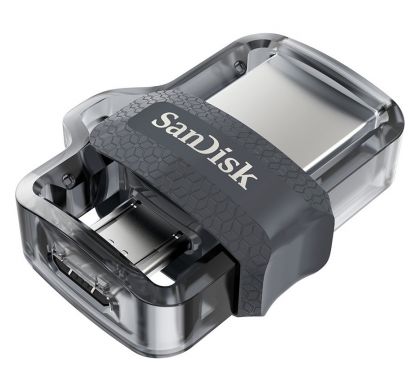 SANDISK Ultra 64 GB USB 3.0, Micro USB Flash Drive - Gold LeftMaximum