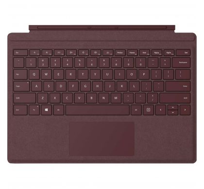 MICROSOFT Signature Type Cover Keyboard/Cover Case for Tablet - Burgundy