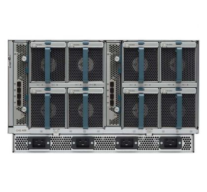 CISCO UCS 5108 Blade Server Case - Rack-mountable - Grey RearMaximum